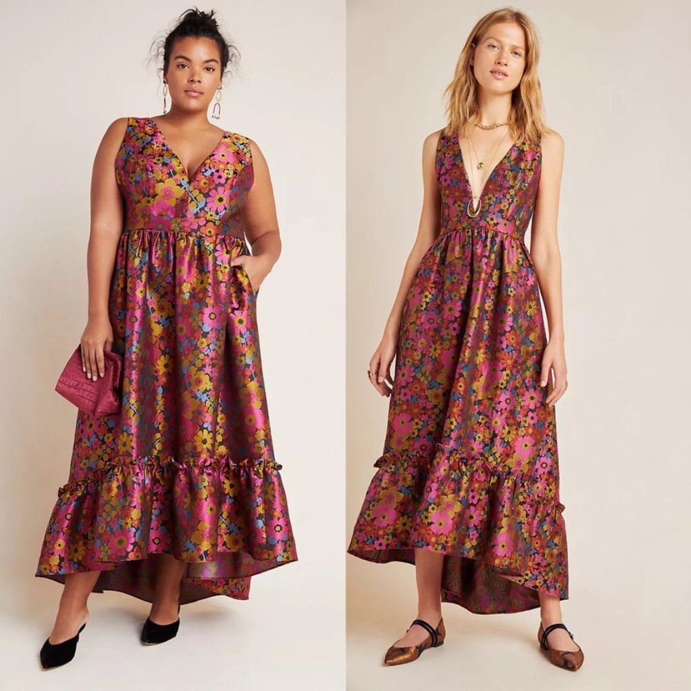 ANTHROPOLOGIE Hutch Rosario Maxi Dress